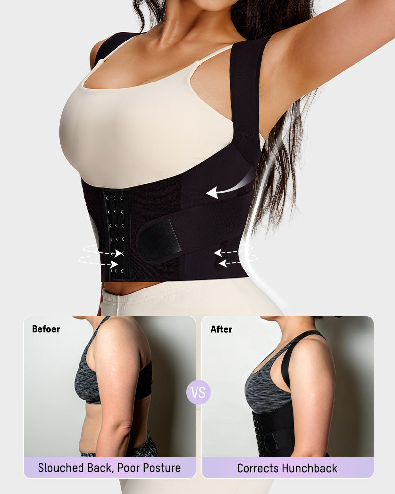 Adjustable Posture Corrector Shaping Vest - FirmaSculpt