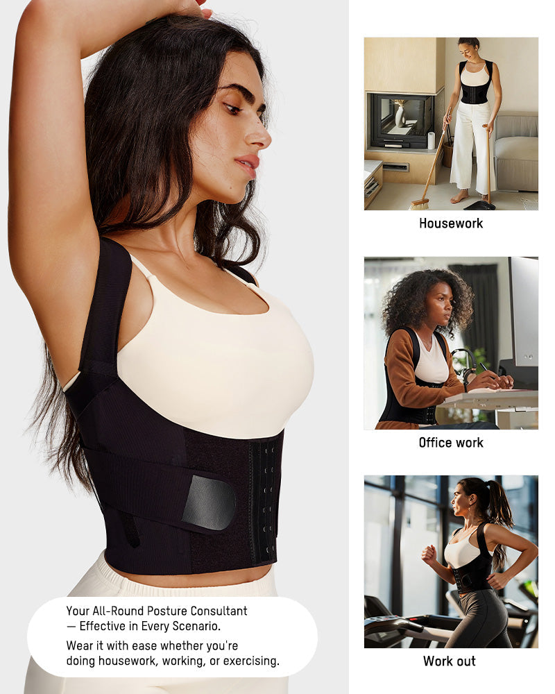 Adjustable Posture Corrector Shaping Vest - FirmaSculpt