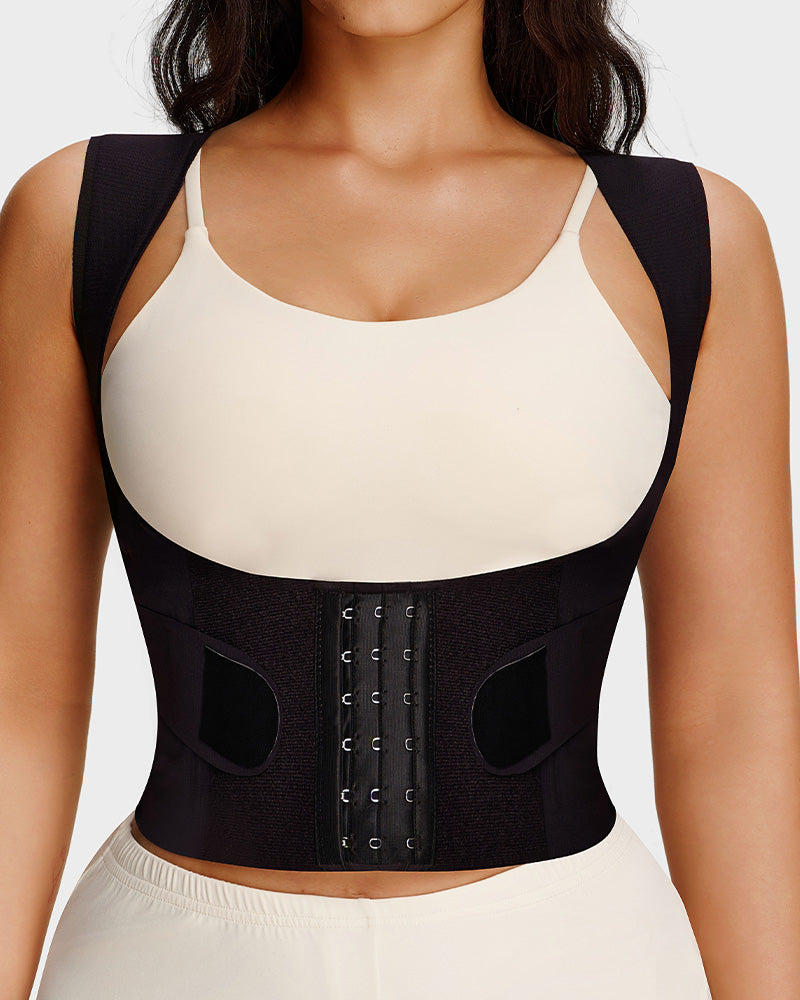 Adjustable Posture Corrector Shaping Vest - FirmaSculpt