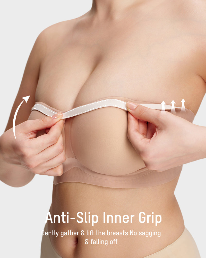 Stay-Put Strapless Lift Bra - FirmaLift