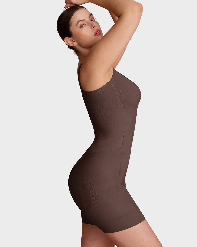EasySlide Seamless Sculpting Bodysuit - FirmaSculpt