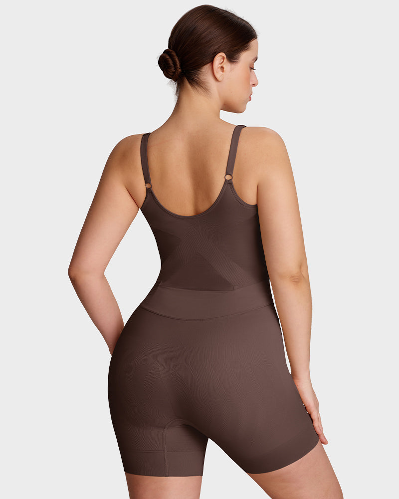 EasySlide Seamless Sculpting Bodysuit - FirmaSculpt