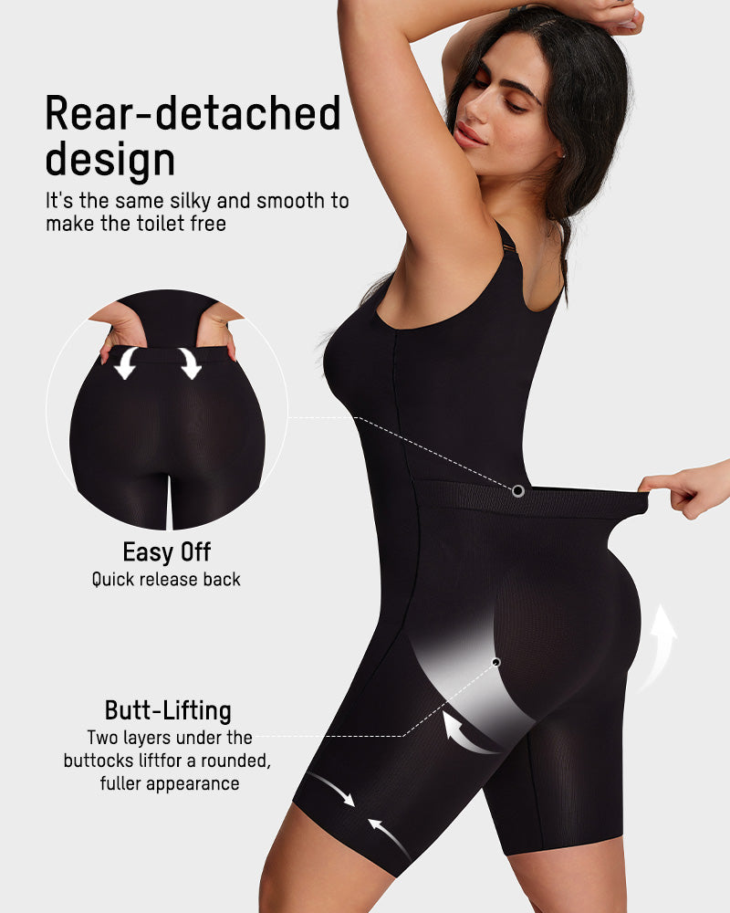 AirWeave EasySlide Sculpting Bodysuit - FirmaSculpt