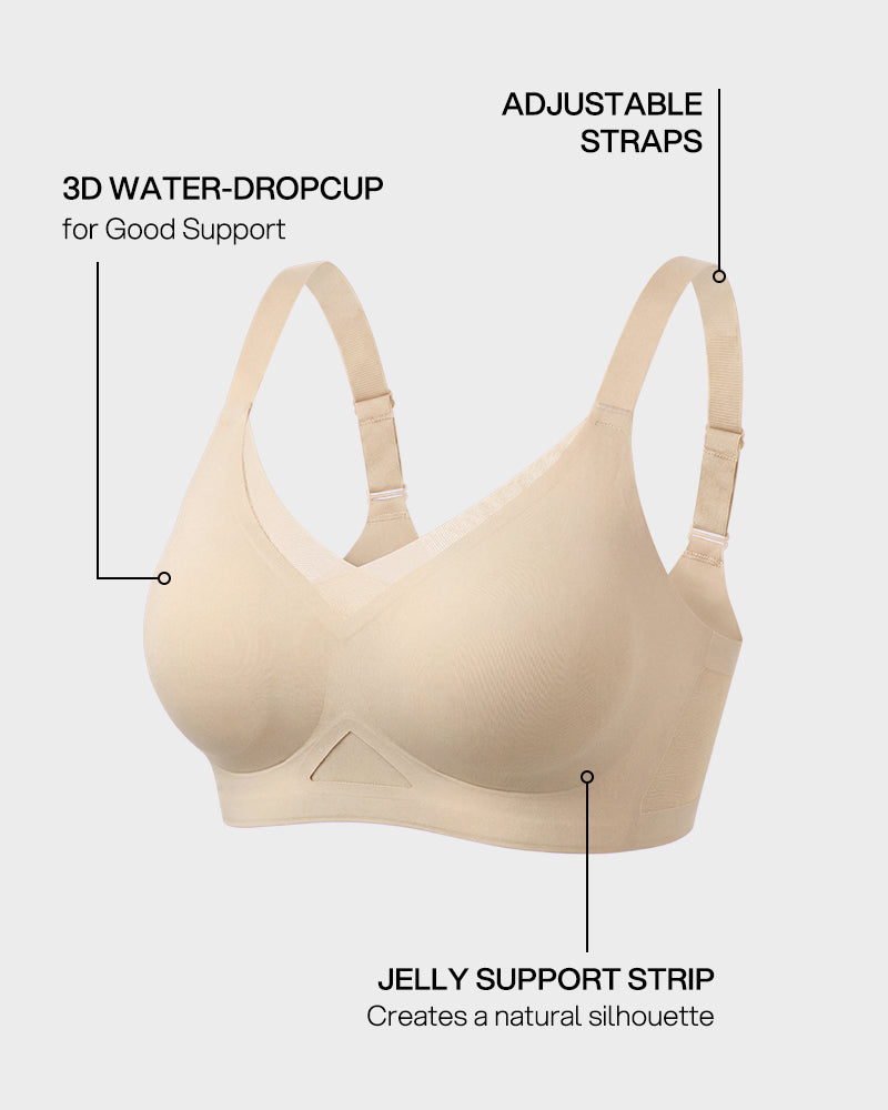 All-Day Wireless Mesh Comfort Bra - FirmaBreeze