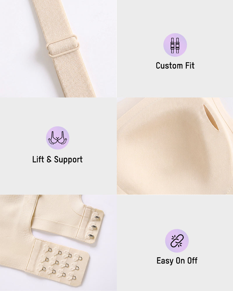 All-Day Wireless Mesh Comfort Bra - FirmaBreeze