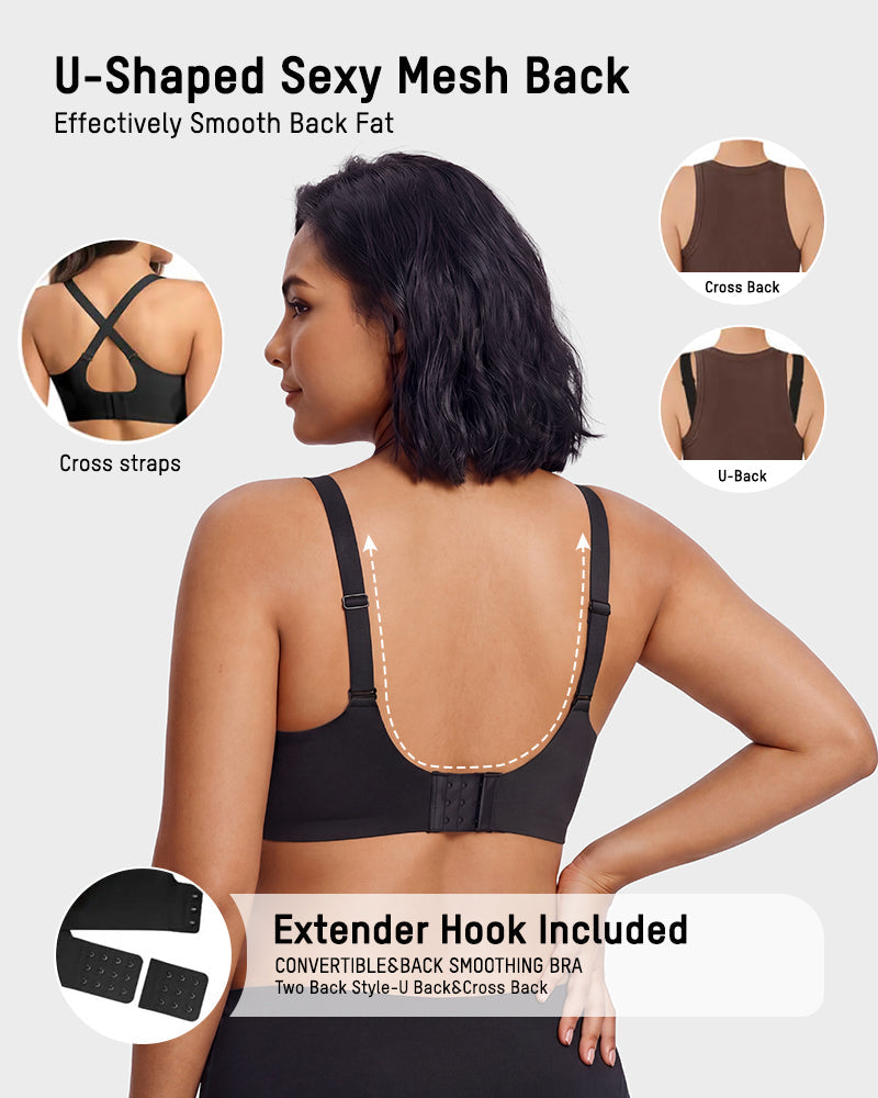All-Day Wireless Mesh Comfort Bra - FirmaBreeze