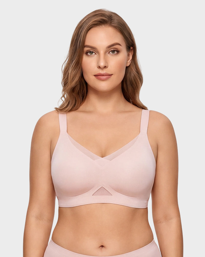 All-Day Wireless Mesh Comfort Bra - FirmaBreeze