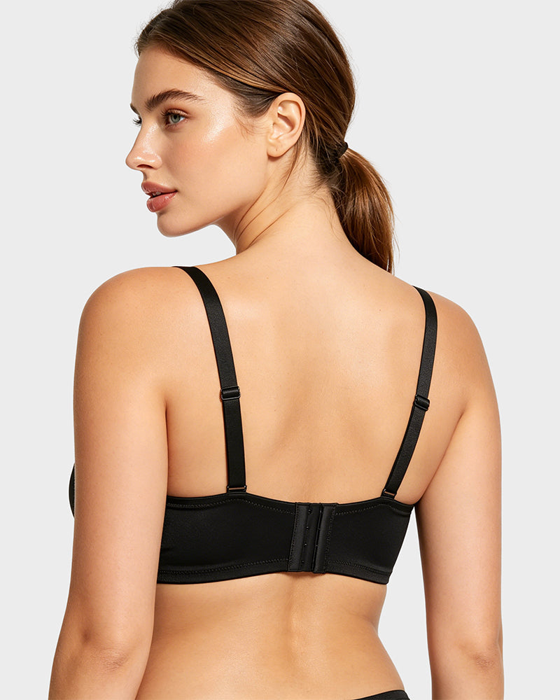 Unlined Push-Up Bra with Removable Straps - FirmaFlex
