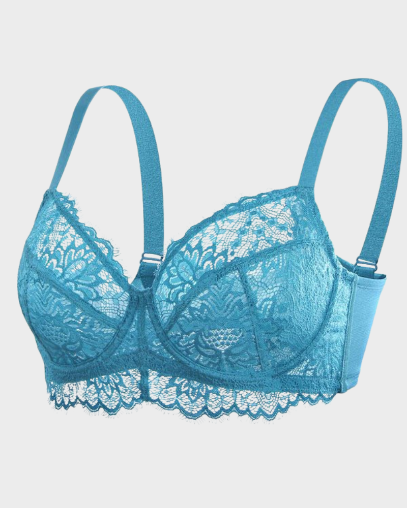 Ultra-Light Lace Underwire Push-Up Bra - FirmaLace