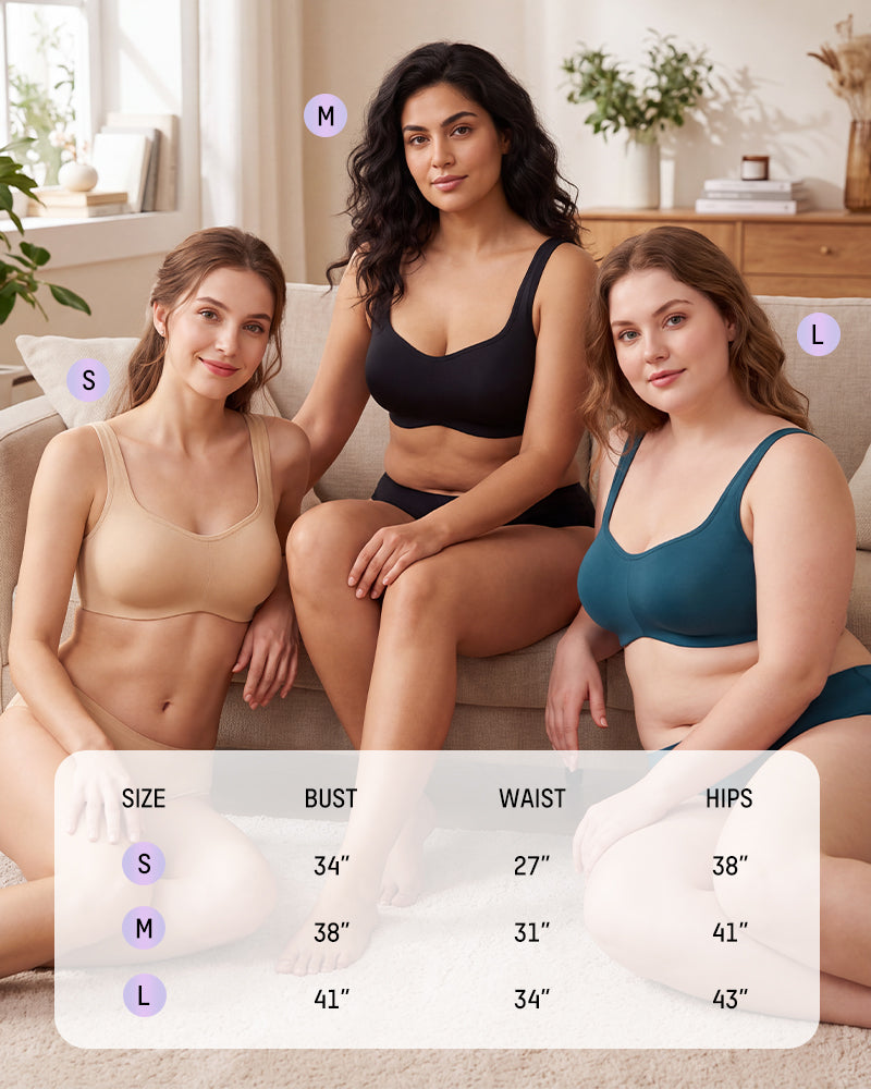 Cooling Square-Neck Underwire Bra - FirmaBreeze
