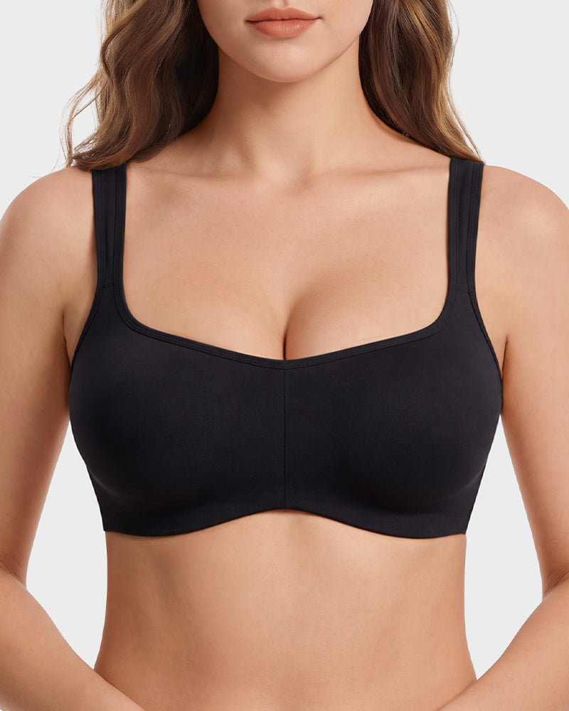 Cooling Square-Neck Underwire Bra - FirmaBreeze