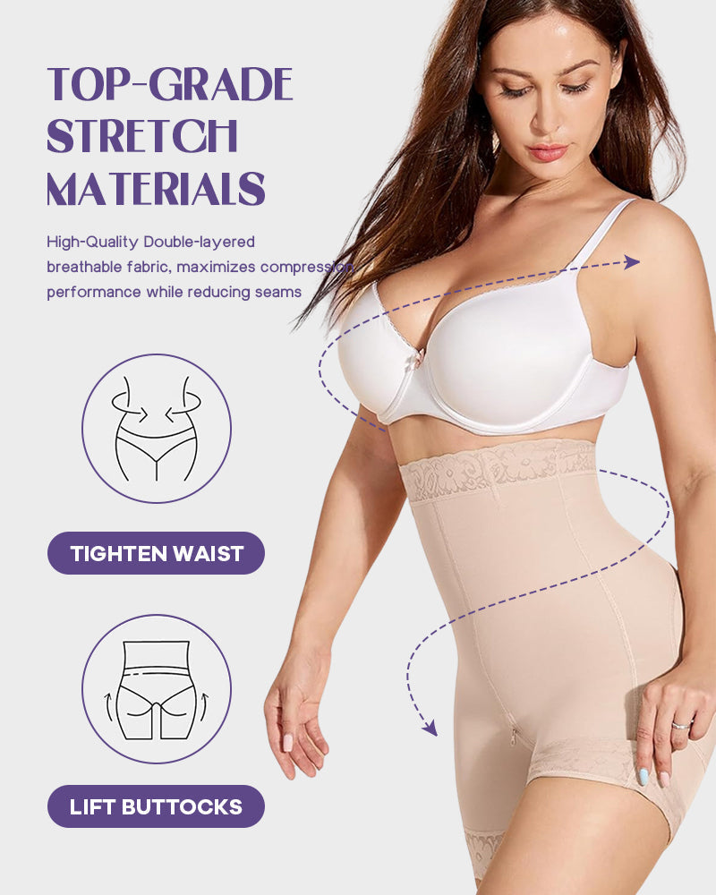 Butt-Lifting Tummy Control Shapewear Shorts - FirmaControl