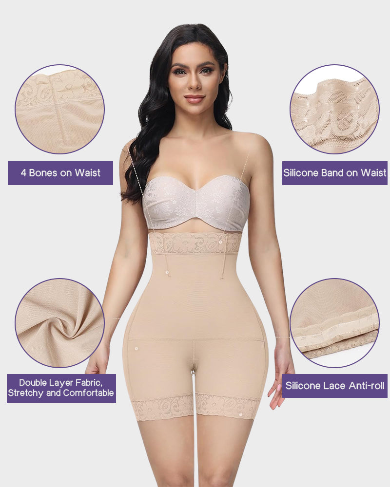 Butt-Lifting Tummy Control Shapewear Shorts - FirmaControl