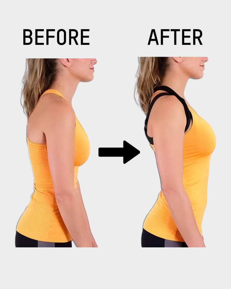 FIRMARA™ - Cross Back Front Closure Wireless Posture Support Bra