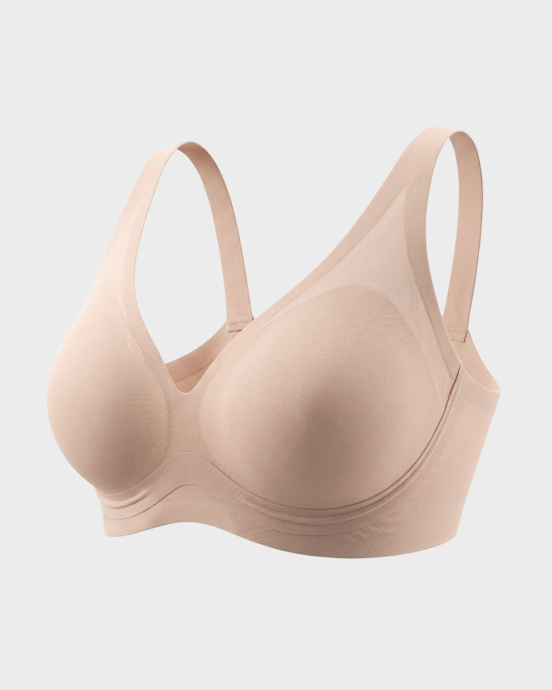 Supportive Wireless Deep-V Lift Bra - FirmaLift