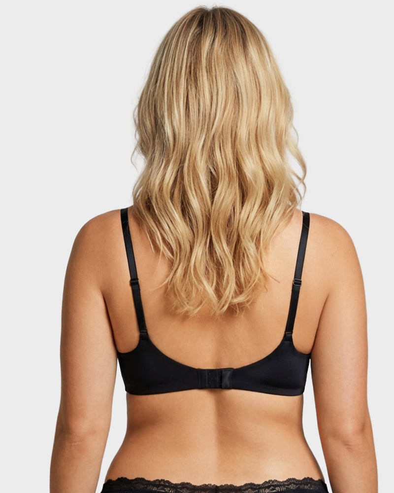 Deep V Lace Push-Up Bra - FirmaLift