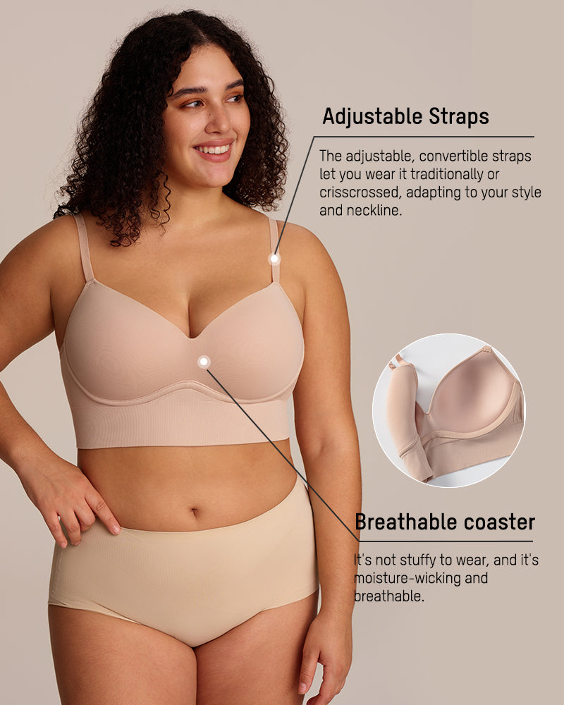 Deep-V Wireless Lift Bralette - FirmaLift
