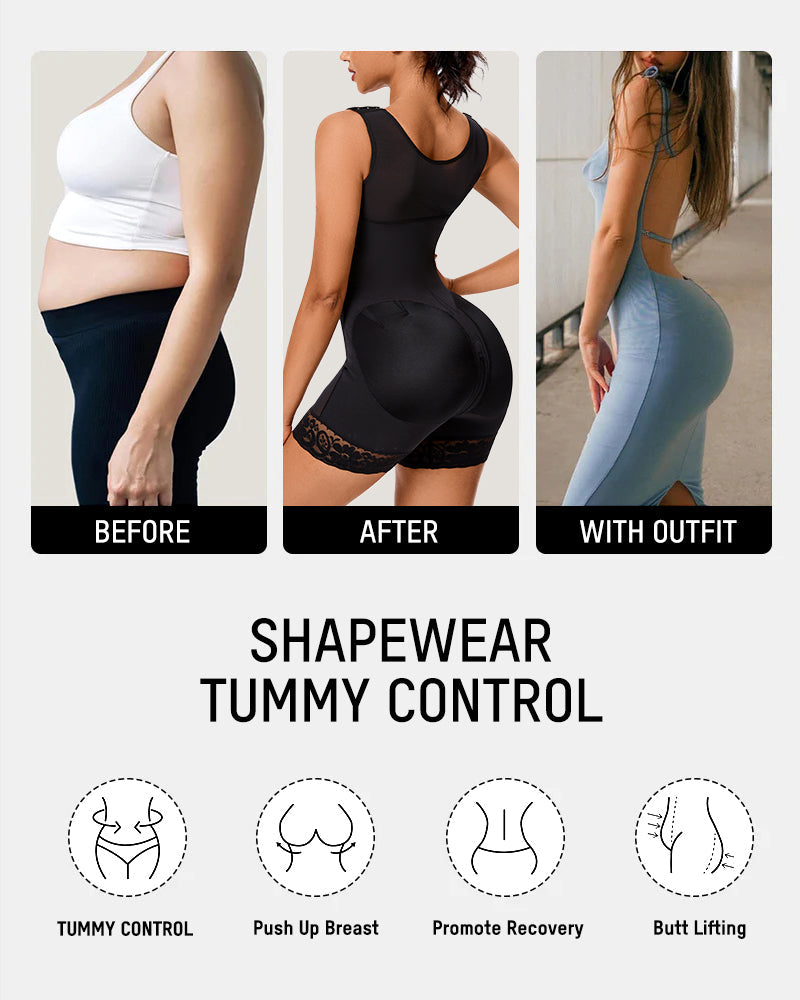 Extra Plus Size Full Body Shaper - FirmaSculpt