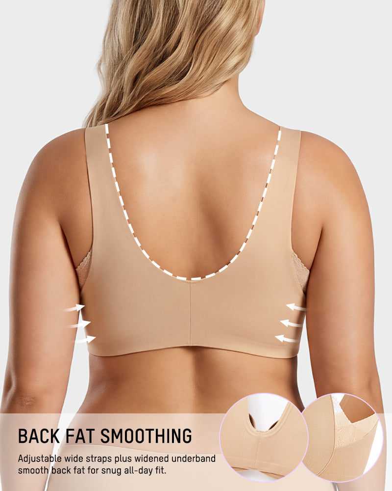 Front-Closure Adjustable Lift Bra - FirmaLift