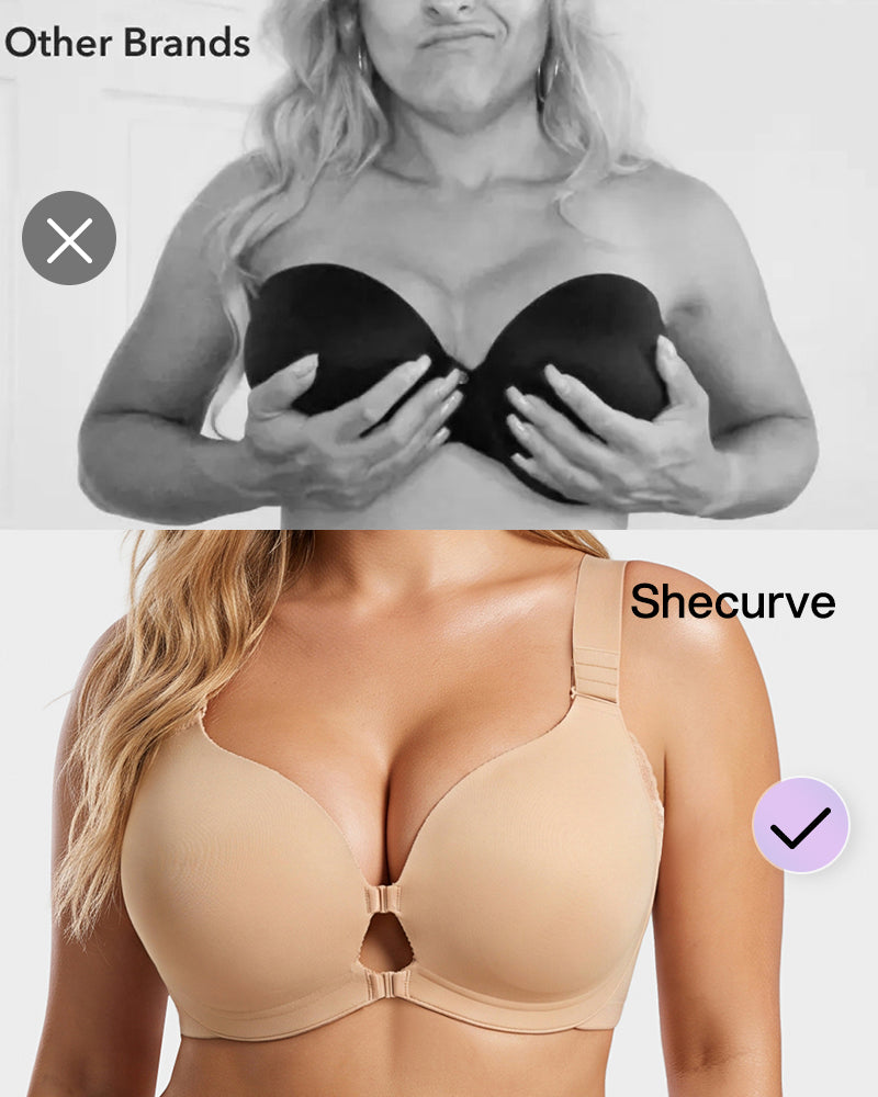 Front-Closure Adjustable Lift Bra - FirmaLift
