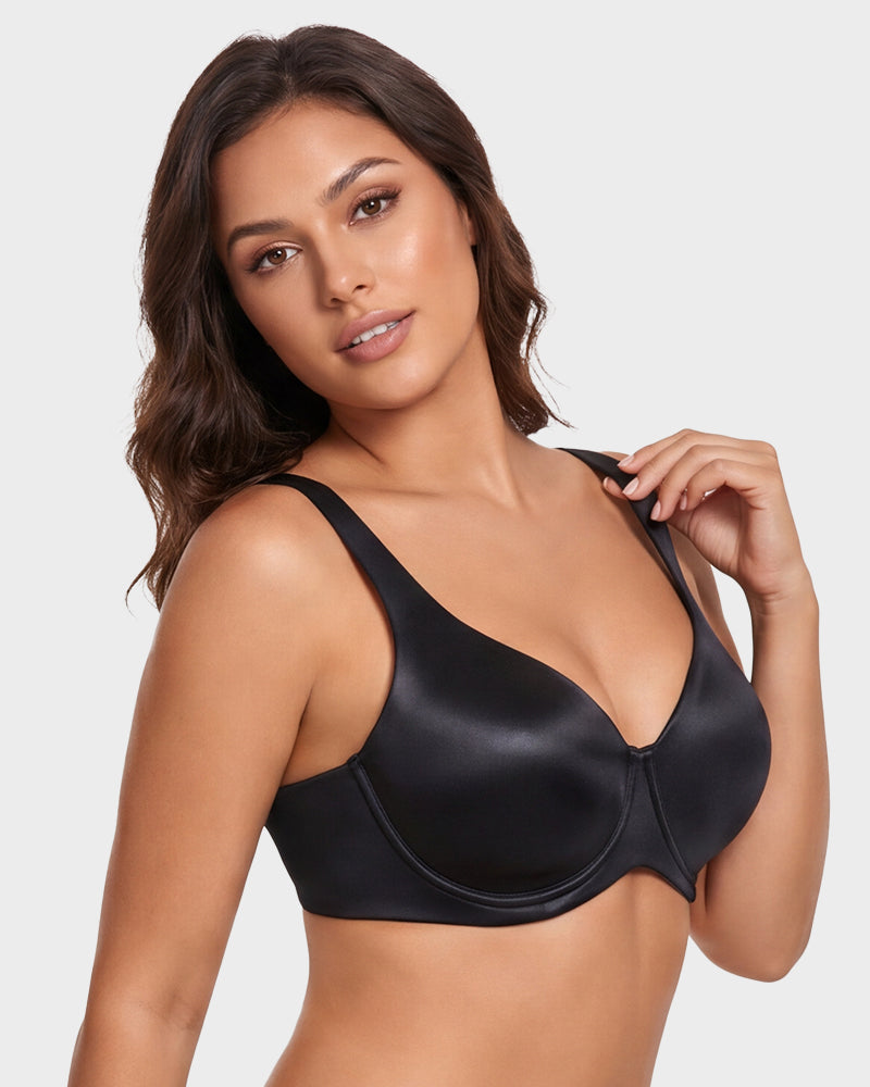 Full-Coverage Seamless Support Bra - FirmaSmooth