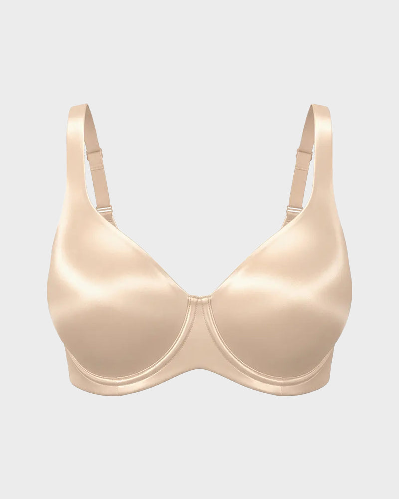 Full-Coverage Seamless Support Bra - FirmaSmooth