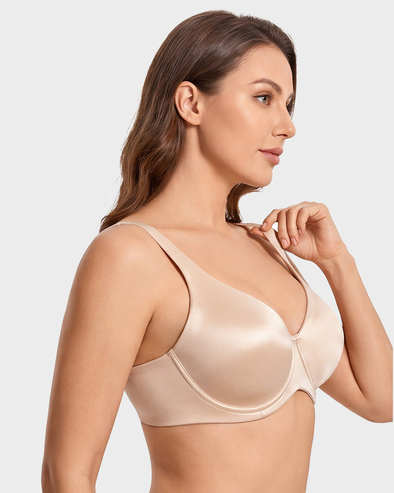 Full-Coverage Seamless Support Bra - FirmaSmooth
