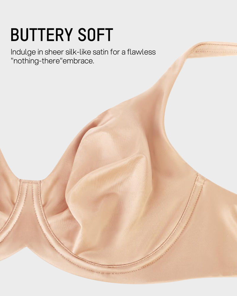 Full-Coverage Seamless Support Bra - FirmaSmooth