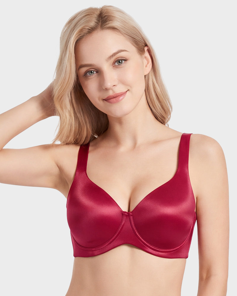 Full-Coverage Seamless Support Bra - FirmaSmooth