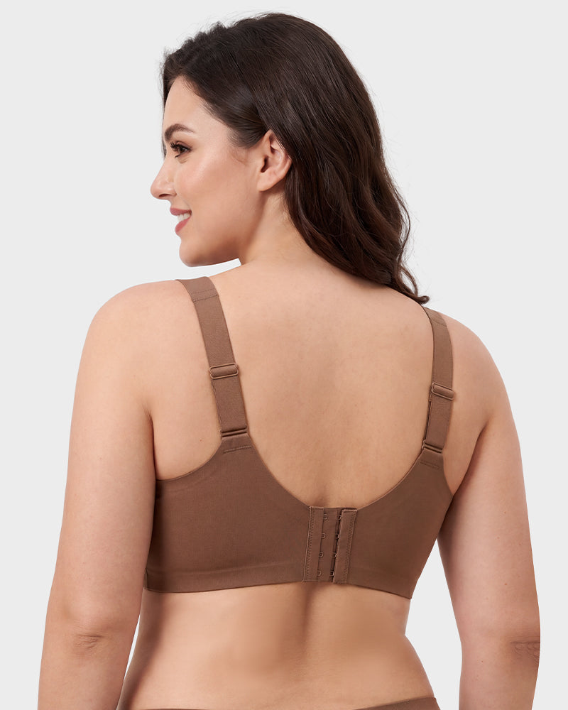 Full Coverage Wireless Minimizing Bra with Seamless Design - FirmaSmooth