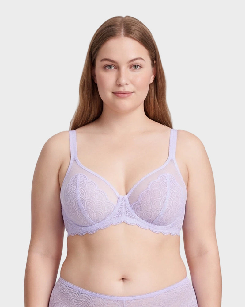 Full Coverage Lace Minimizer Bra - FirmaLace