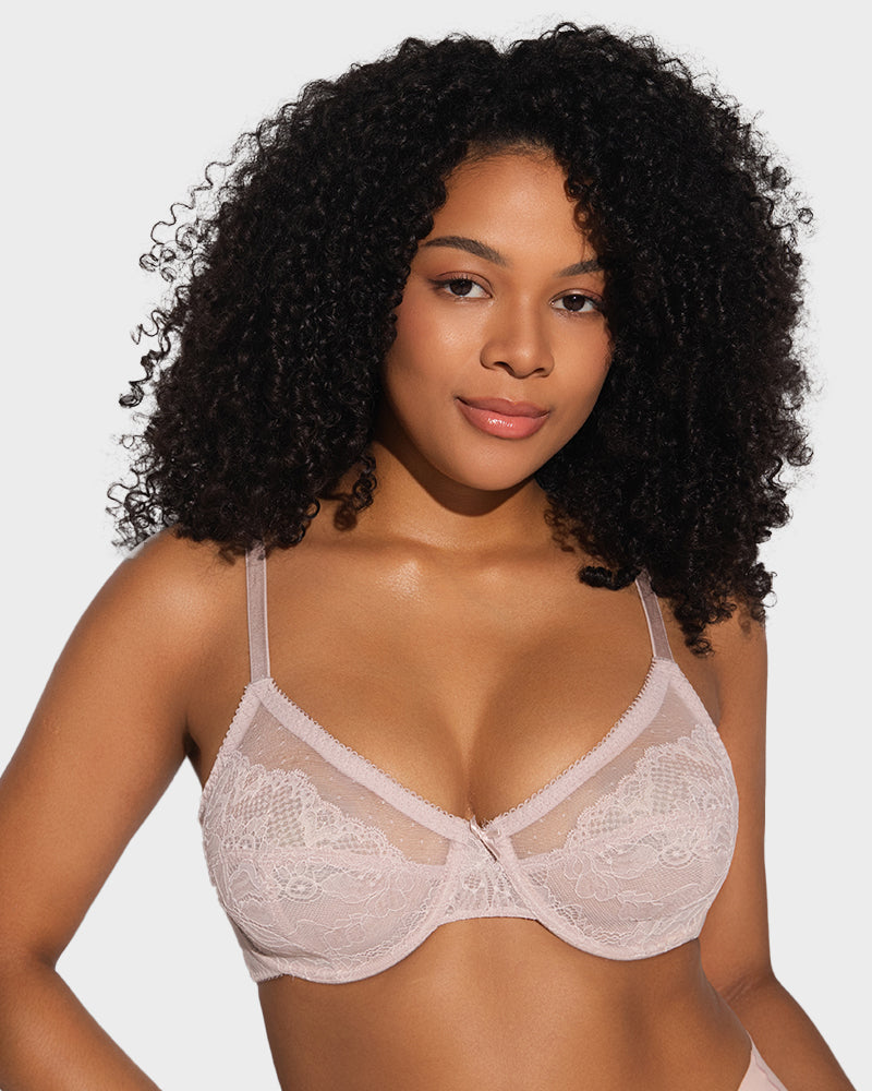 Full Coverage Lace Minimizer Bra - FirmaLace