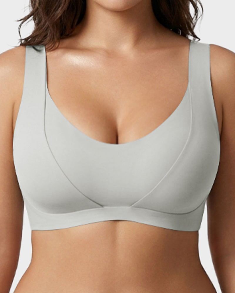 Fuller Bust Wireless Minimizer Bra for Smoother Silhouette - FirmaSmooth