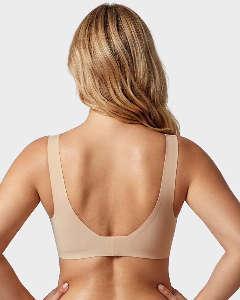 Fuller Bust Wireless Minimizer Bra for Smoother Silhouette - FirmaSmooth
