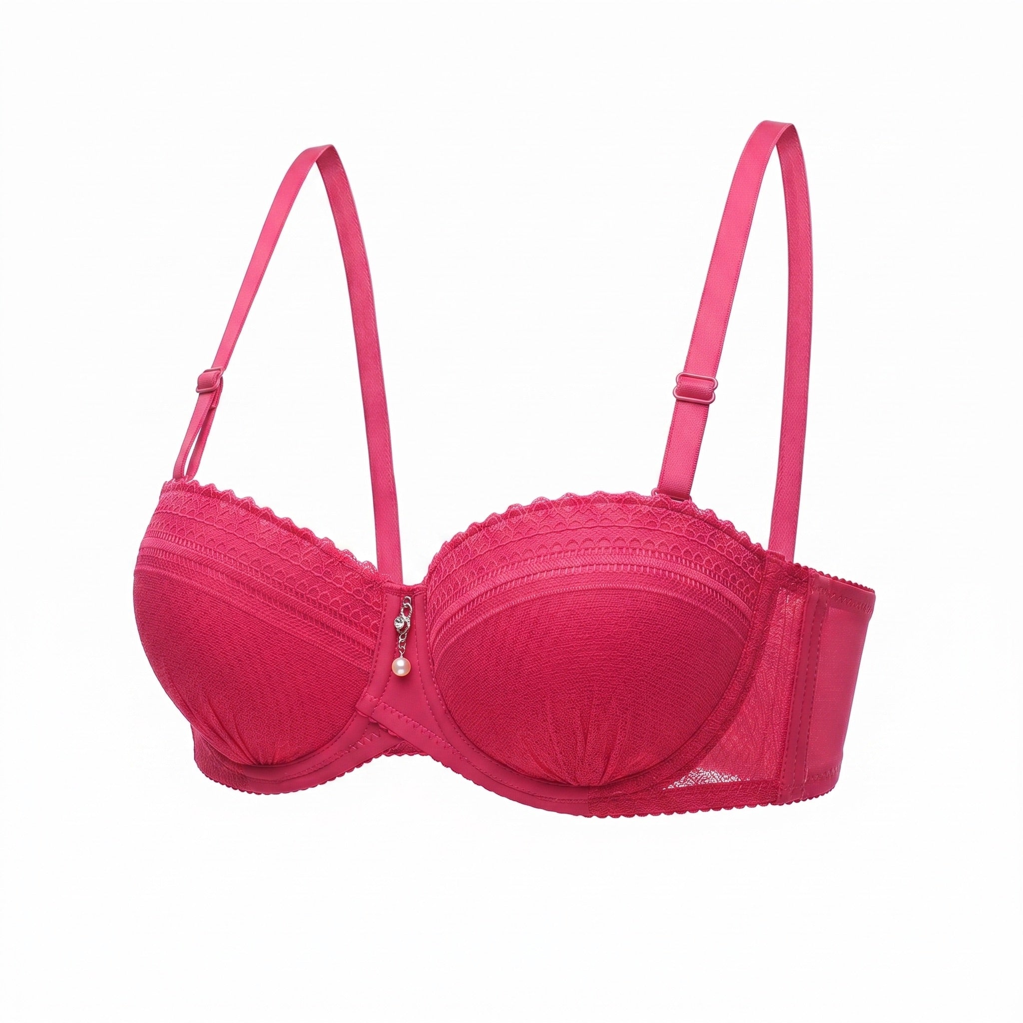 LumiLace™ Half‑Cup Push‑Up Bra