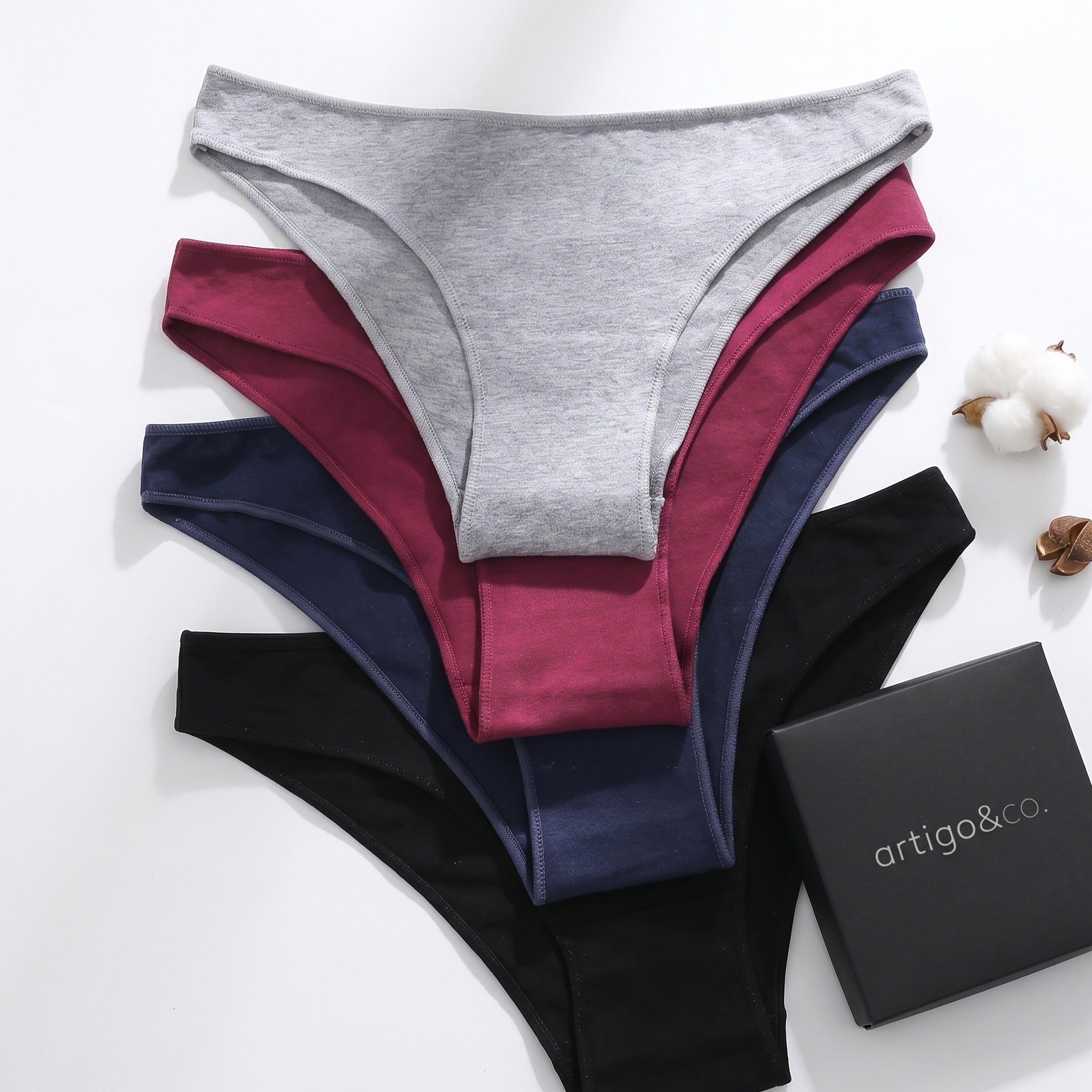 BreezeCotton™ 4PCS Seamless Cotton Panty Set