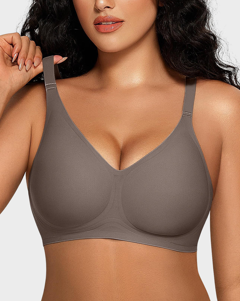 Seamless Wireless Jelly Support Bra - FirmaSoft