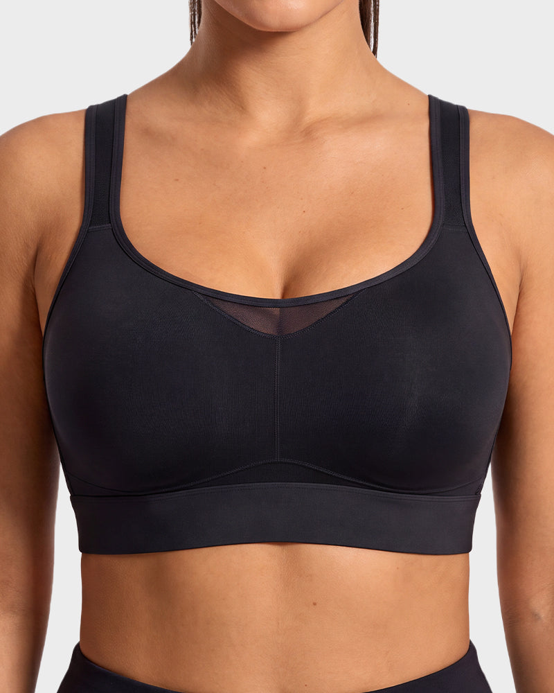 High-Impact Wireless Racerback Sports Bra - FirmaActive