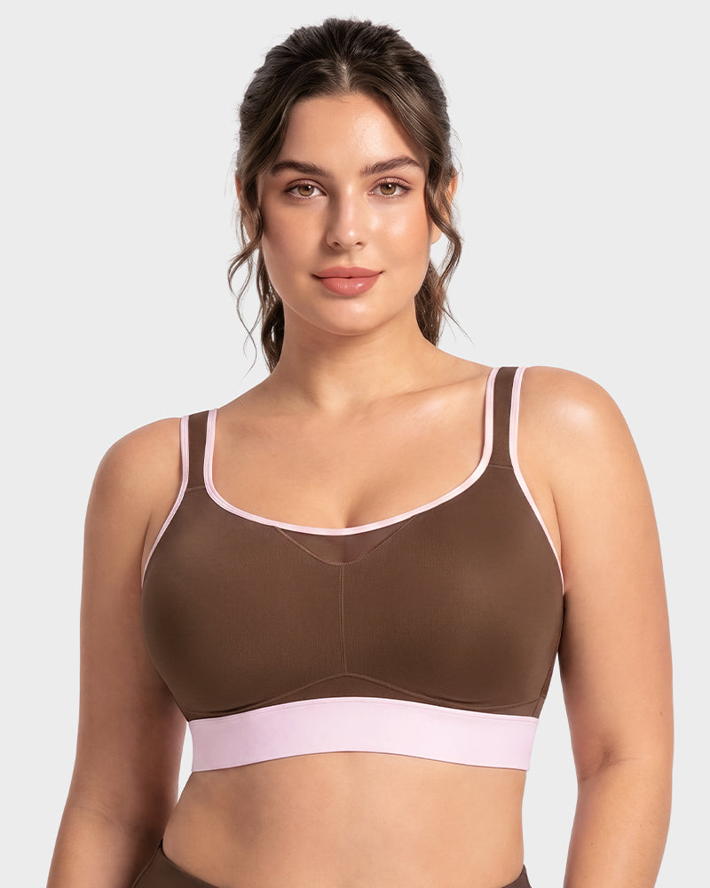 High-Impact Wireless Racerback Sports Bra - FirmaActive