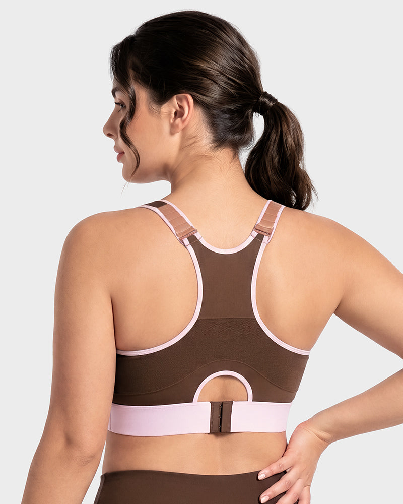 High-Impact Wireless Racerback Sports Bra - FirmaActive