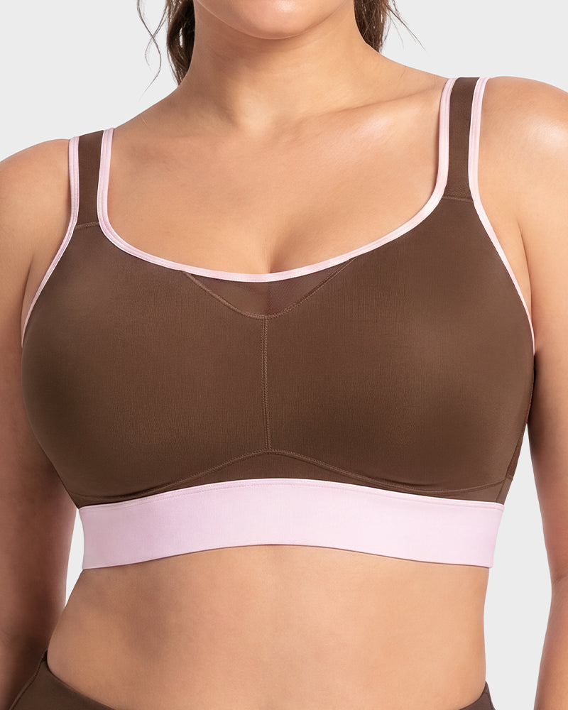 High-Impact Wireless Racerback Sports Bra - FirmaActive
