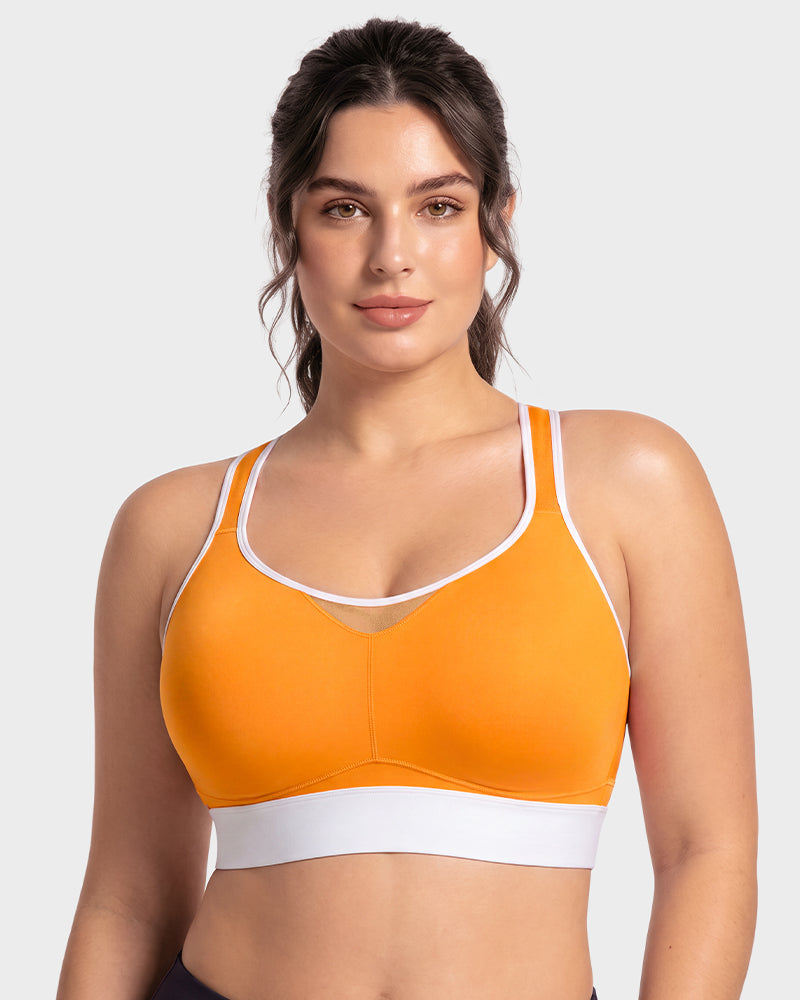 High-Impact Wireless Racerback Sports Bra - FirmaActive