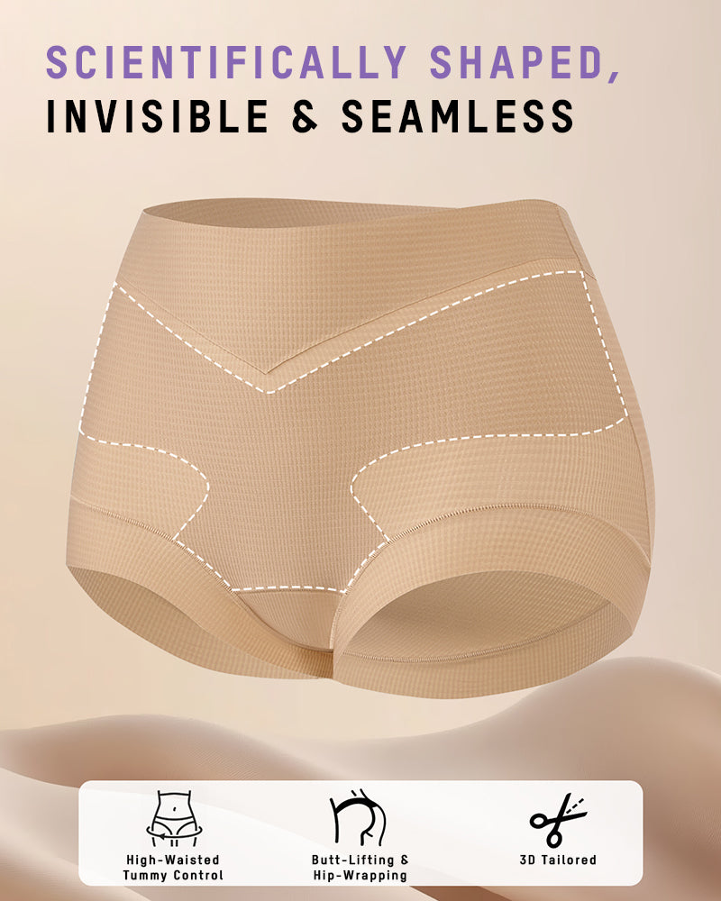 High-Waist Tummy Control Knickers 6-Pack - FirmaControl