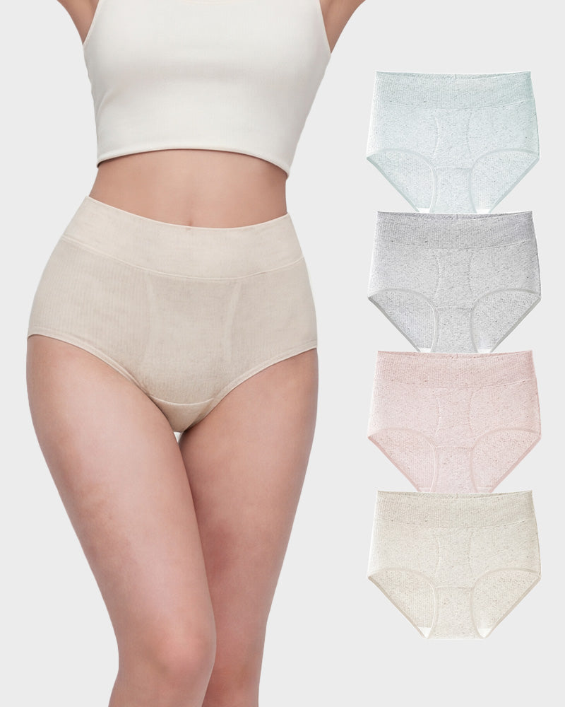 High-Waist Seamless Sculpting Knickers 5-Pack - FirmaControl