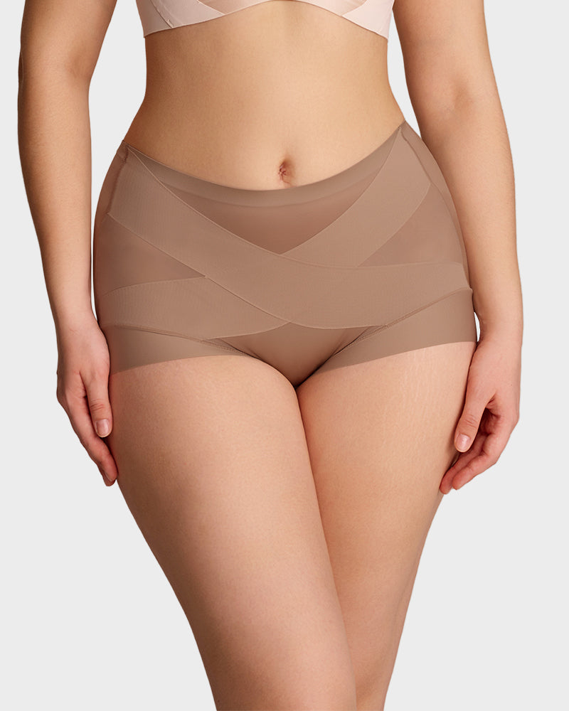 High-Waist Compression Shaping Knickers 6-Pack - FirmaControl