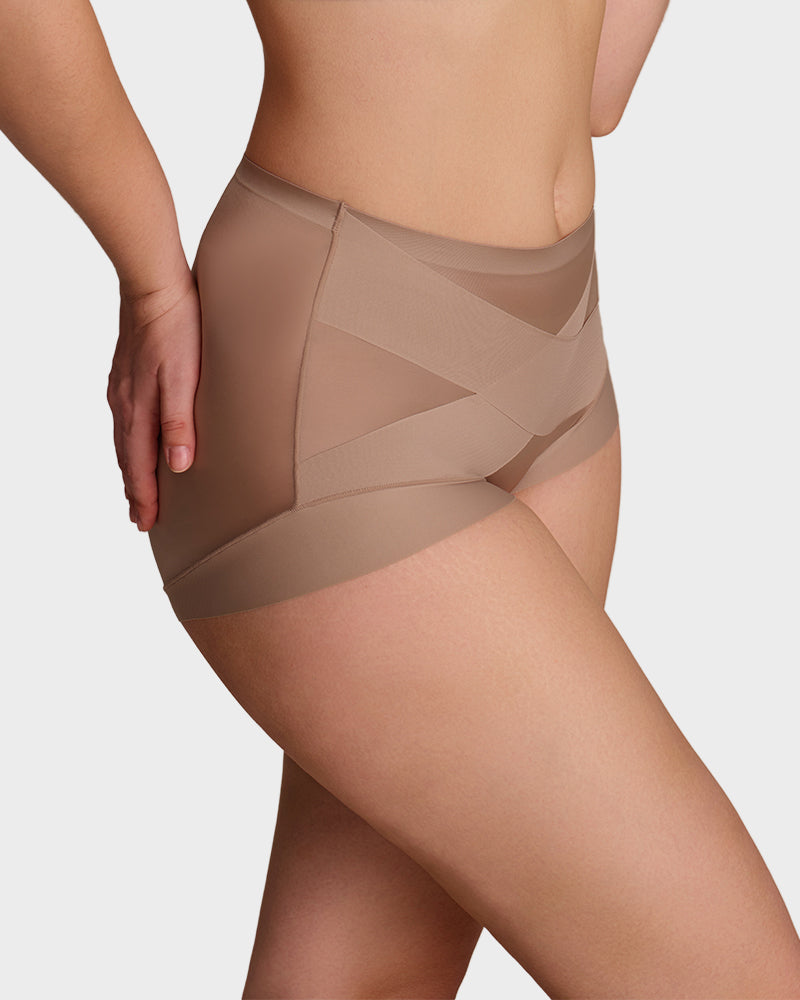High-Waist Compression Shaping Knickers 6-Pack - FirmaControl