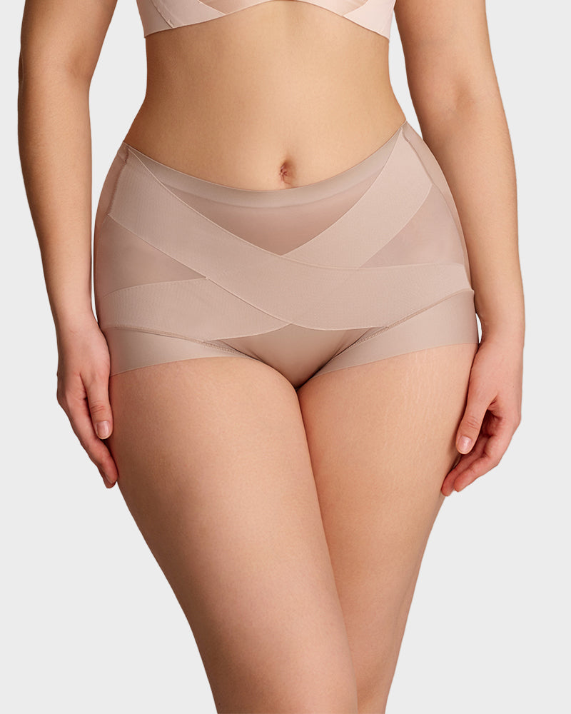 High-Waist Compression Shaping Knickers 6-Pack - FirmaControl