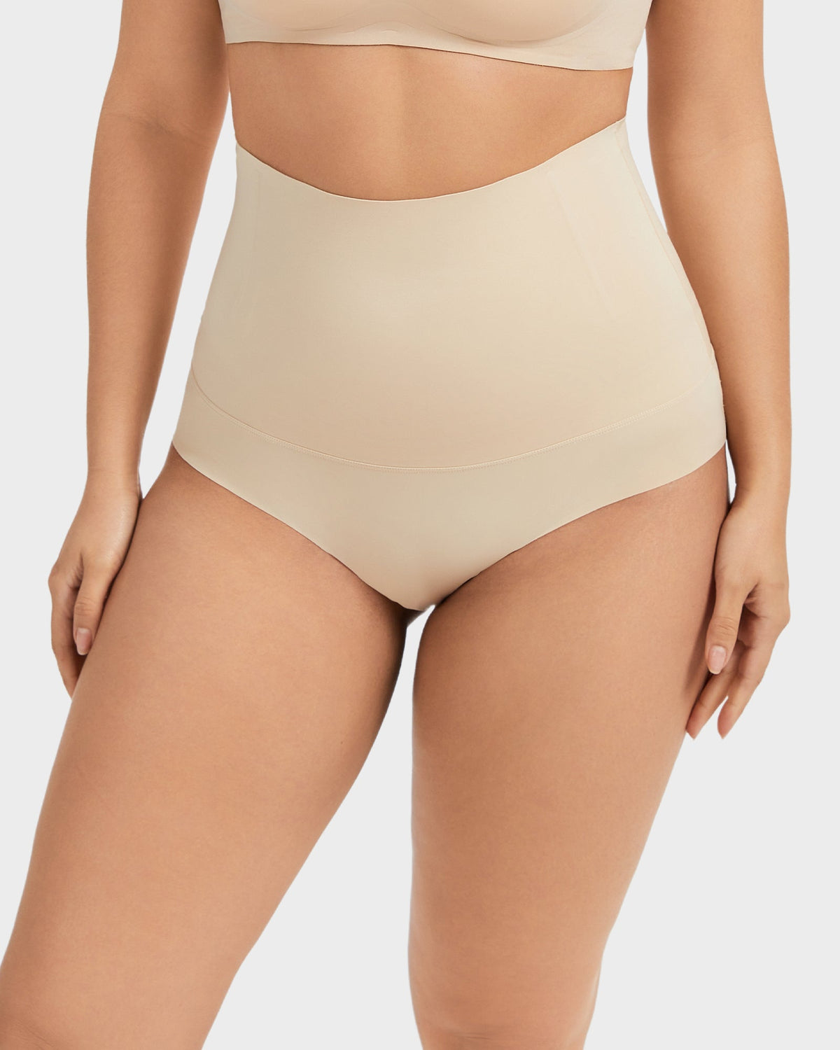 High-Waist Seamless Tummy Control Briefs 5-Pack - FirmaControl