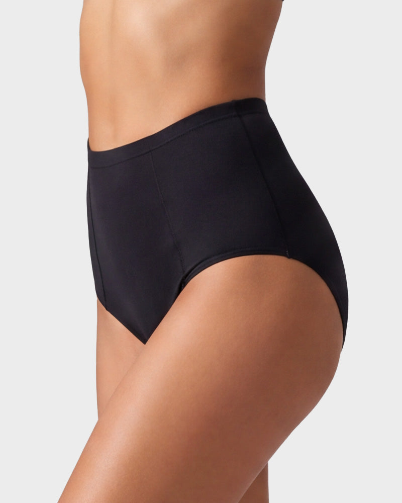 High-Waist Tummy Control Cotton Briefs 4-Pack - FirmaControl
