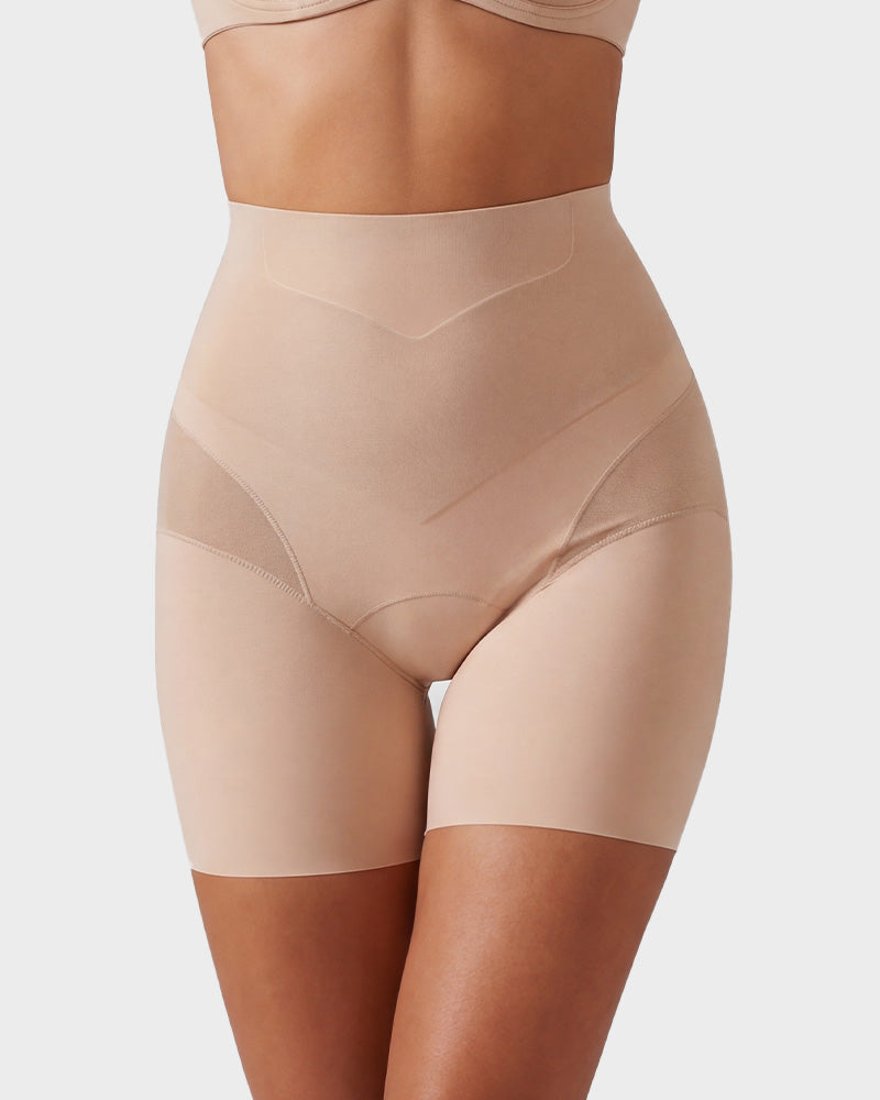 Invisible High-Waist Tummy Control Shaping Pants 5-Pack - FirmaControl